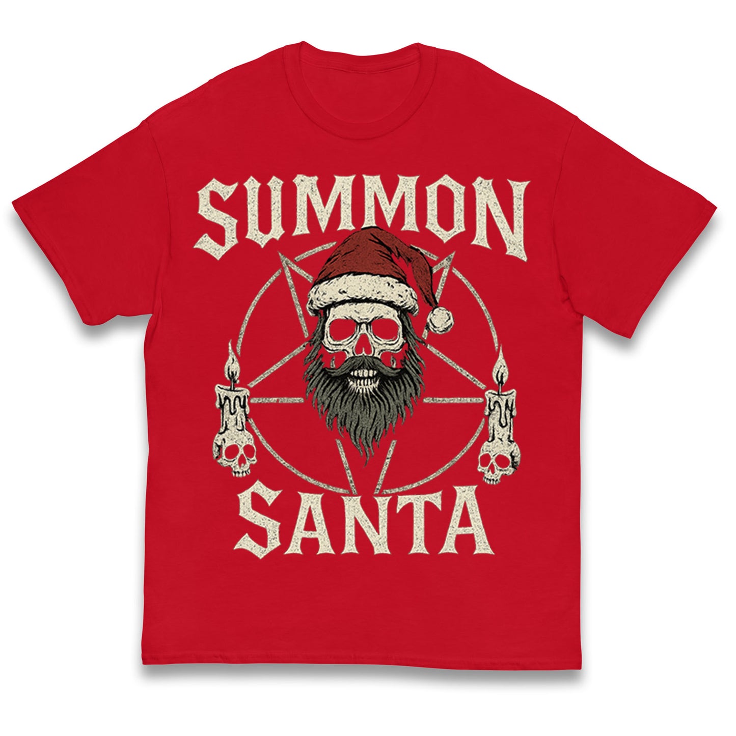 Goth Christmas Kids T Shirt