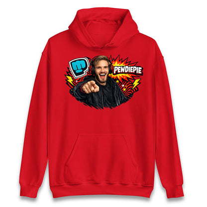 PewDiePie YouTuber Hoodie