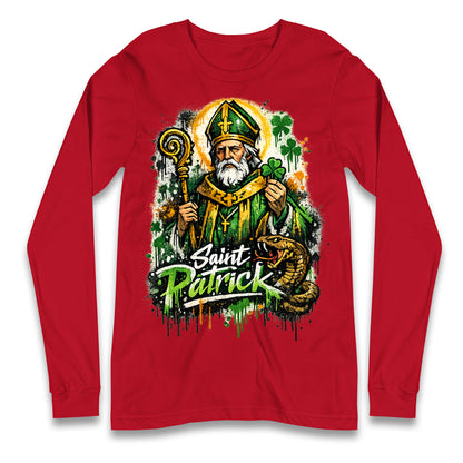Saint Patrick Ireland Longsleeve T Shirt 