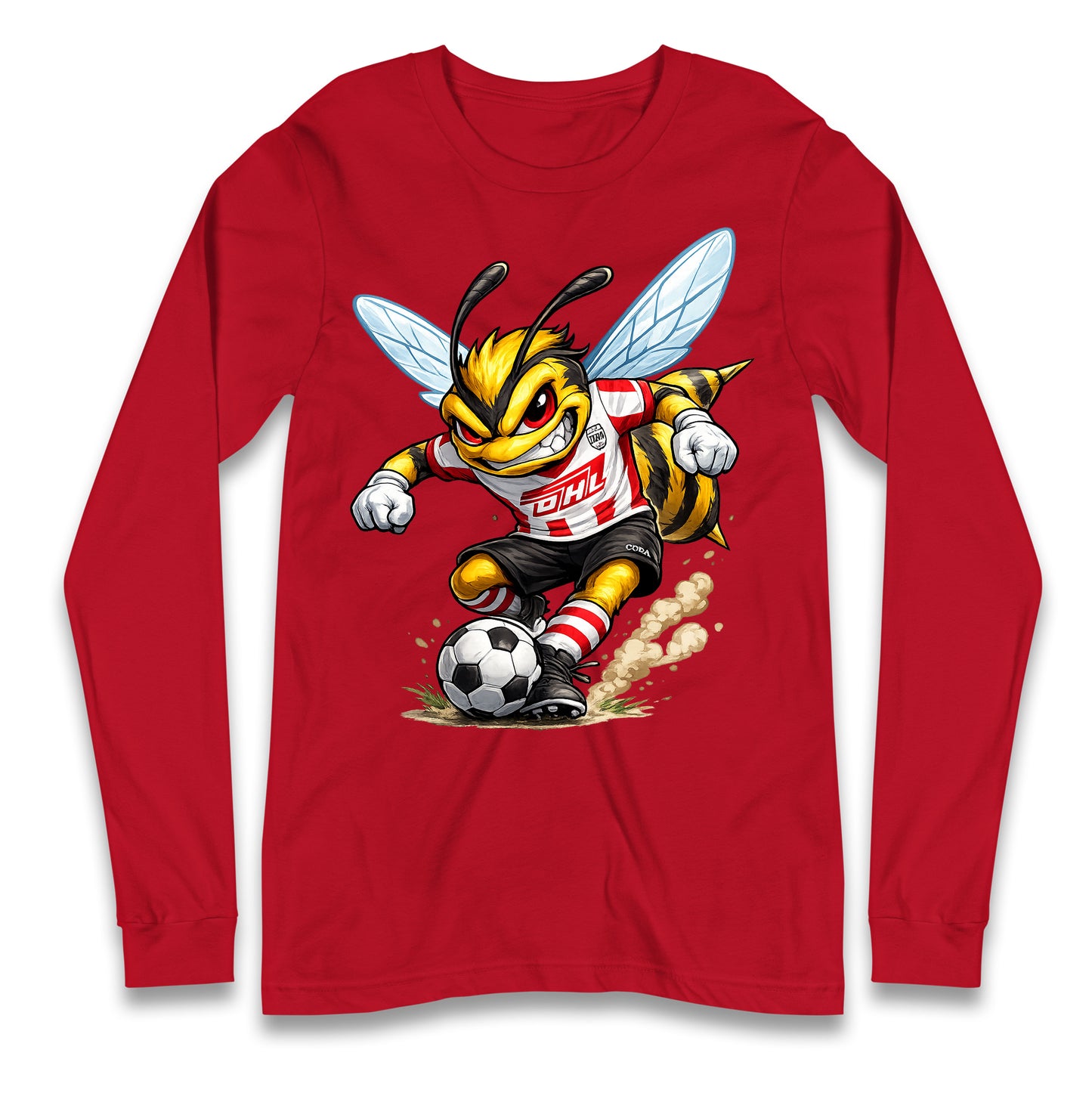Retro Brentford FC Longsleeve T Shirt