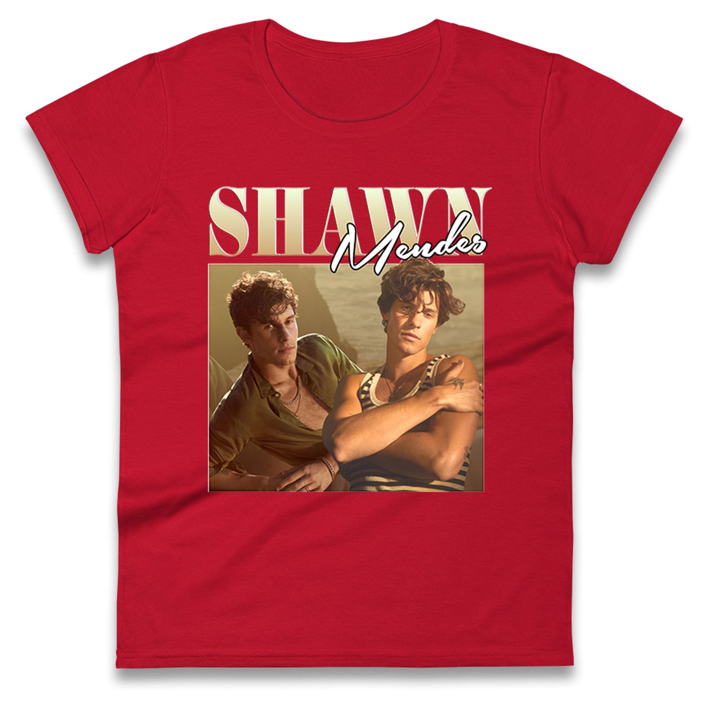 Shawn Mendes Ladies T Shirt