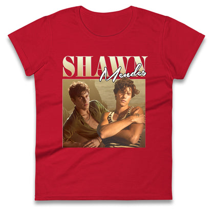 Shawn Mendes Ladies T Shirt
