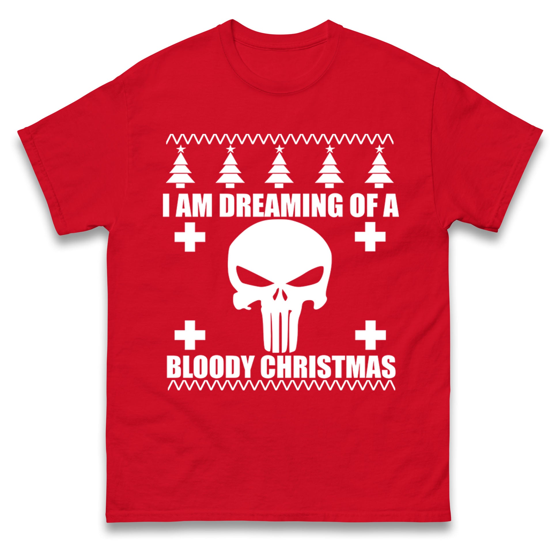 punisher christmas t shirt