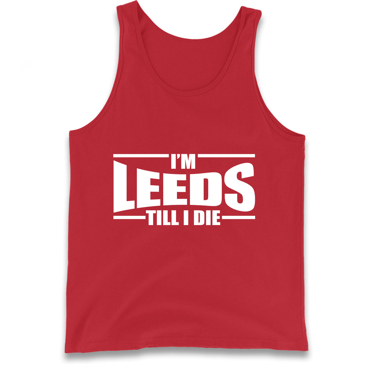 Leeds Till I Die Football Tank Top