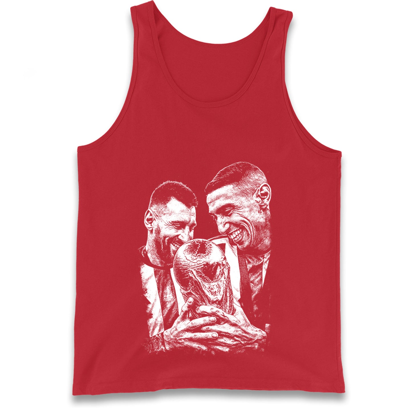 Lionel Messi Angel Di Maria Tank Top