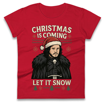 Game of Thrones Christmas Ladies T Shirt