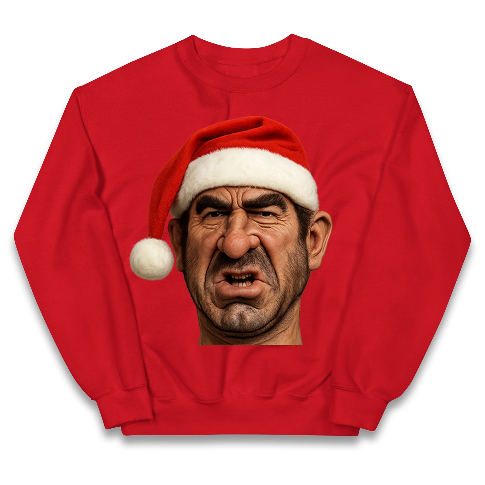 Eric Cantona Xmas Kids Jumper