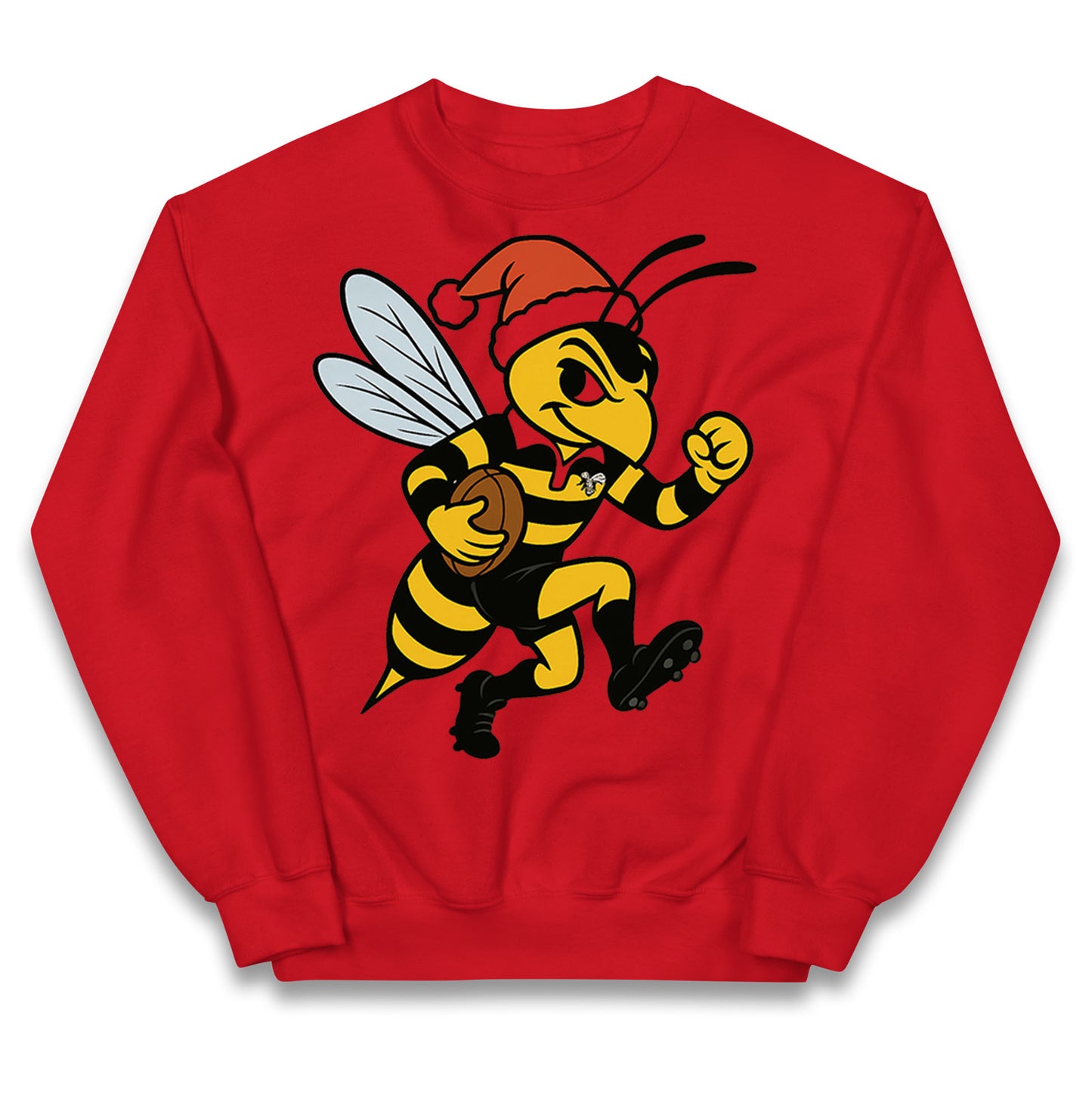 Wasps Rugby Christmas Kids Jumper