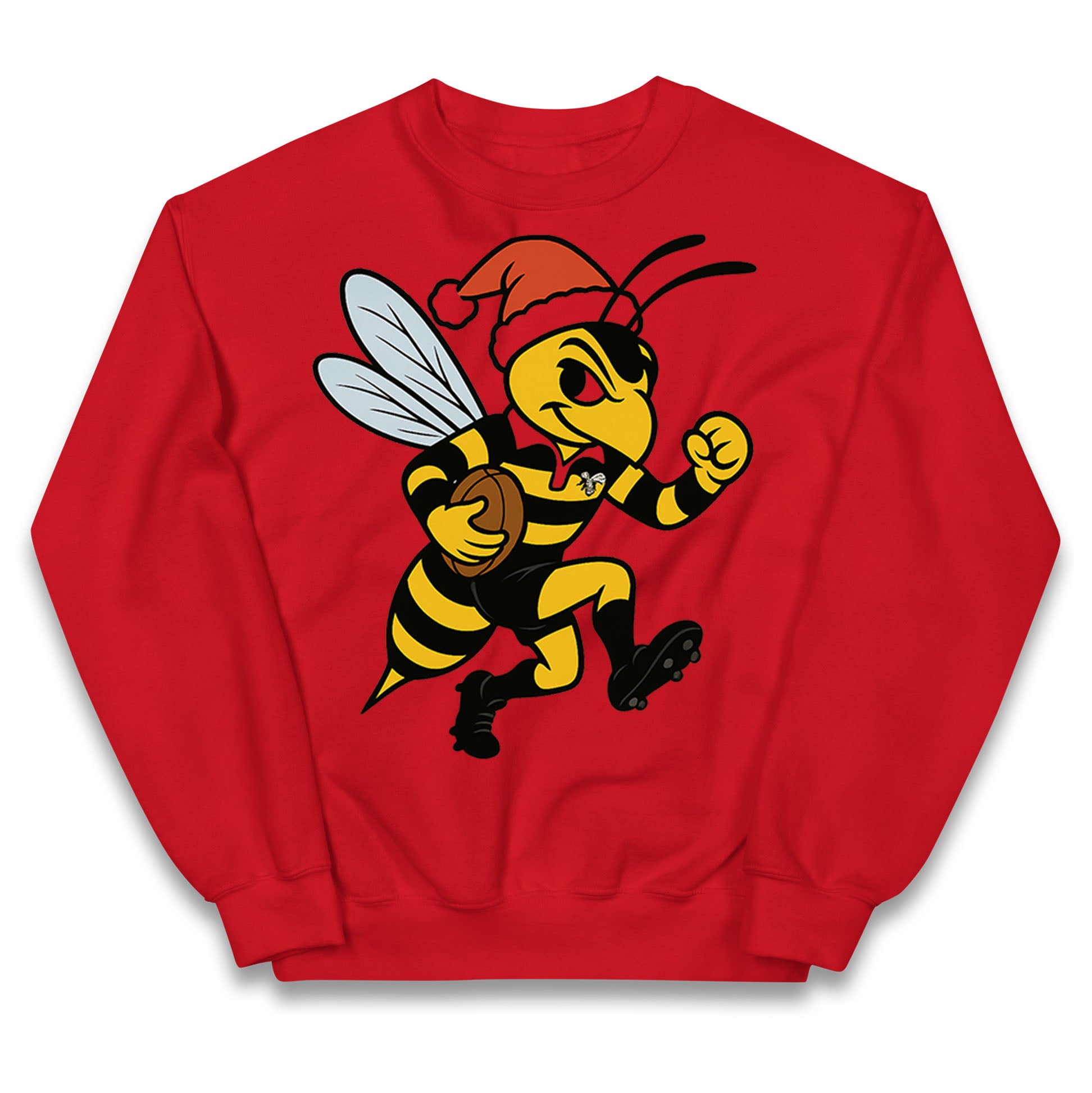Wasps Rugby Christmas Kids Jumper