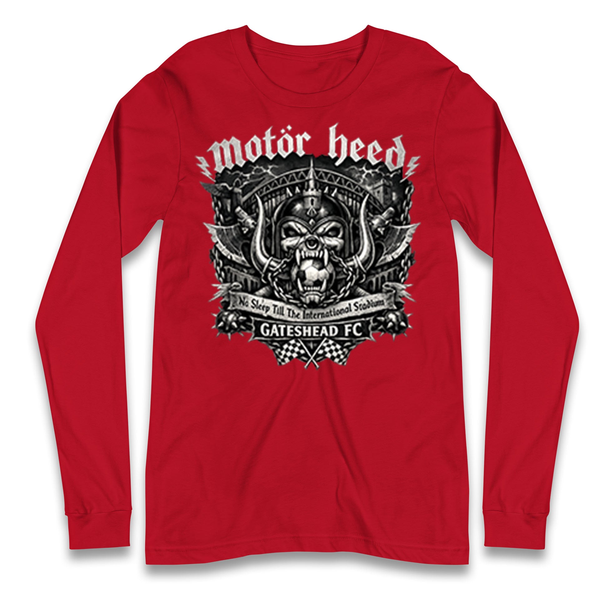Gateshead Motor Heed Football Longsleeve T Shirt