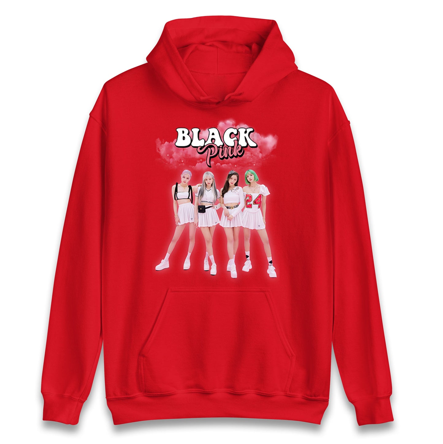 Blackpink K Pop Idol Band Hoodie