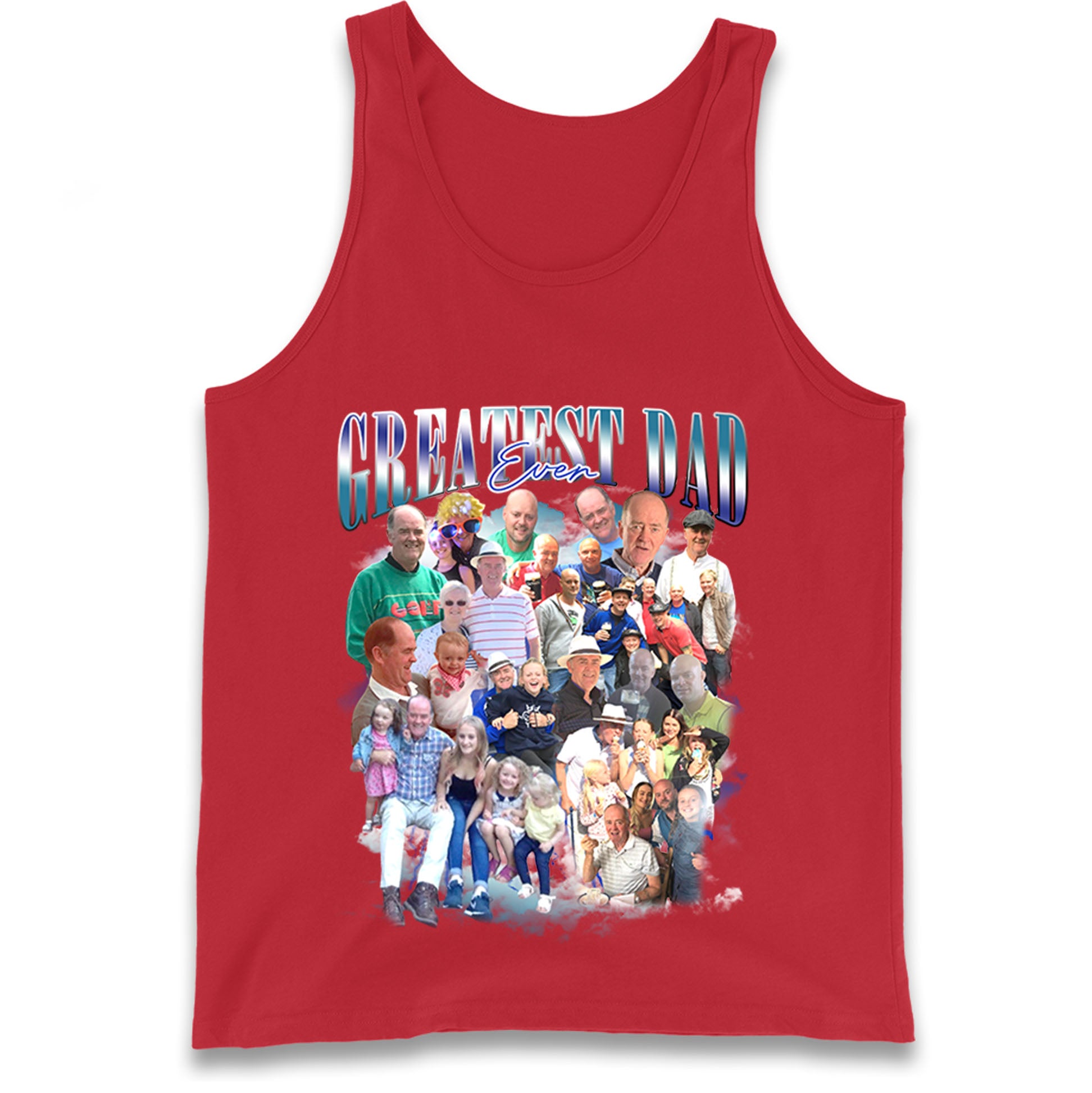 Fathers Day Personalised Tank Top
