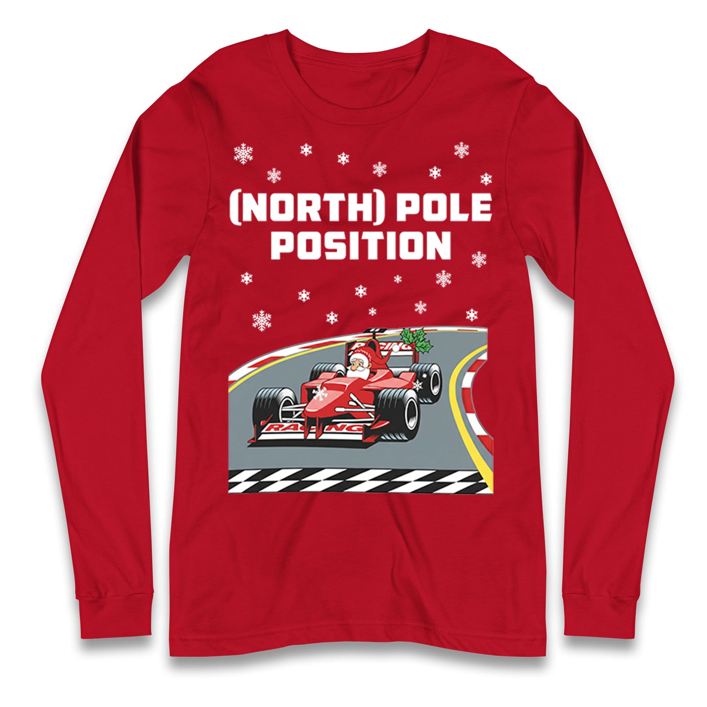 North Pole Christmas Longsleeve T Shirt