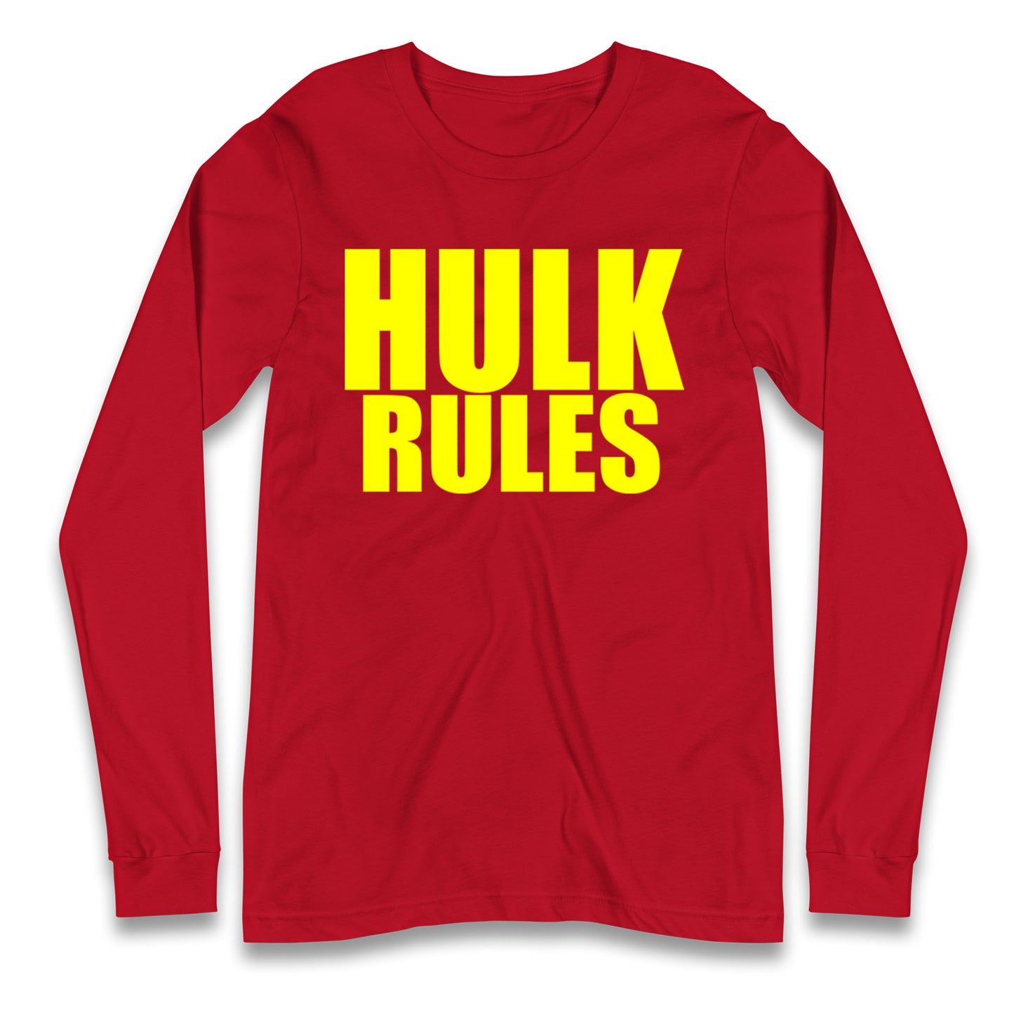 Hulk Rules Longsleeve T Shirt