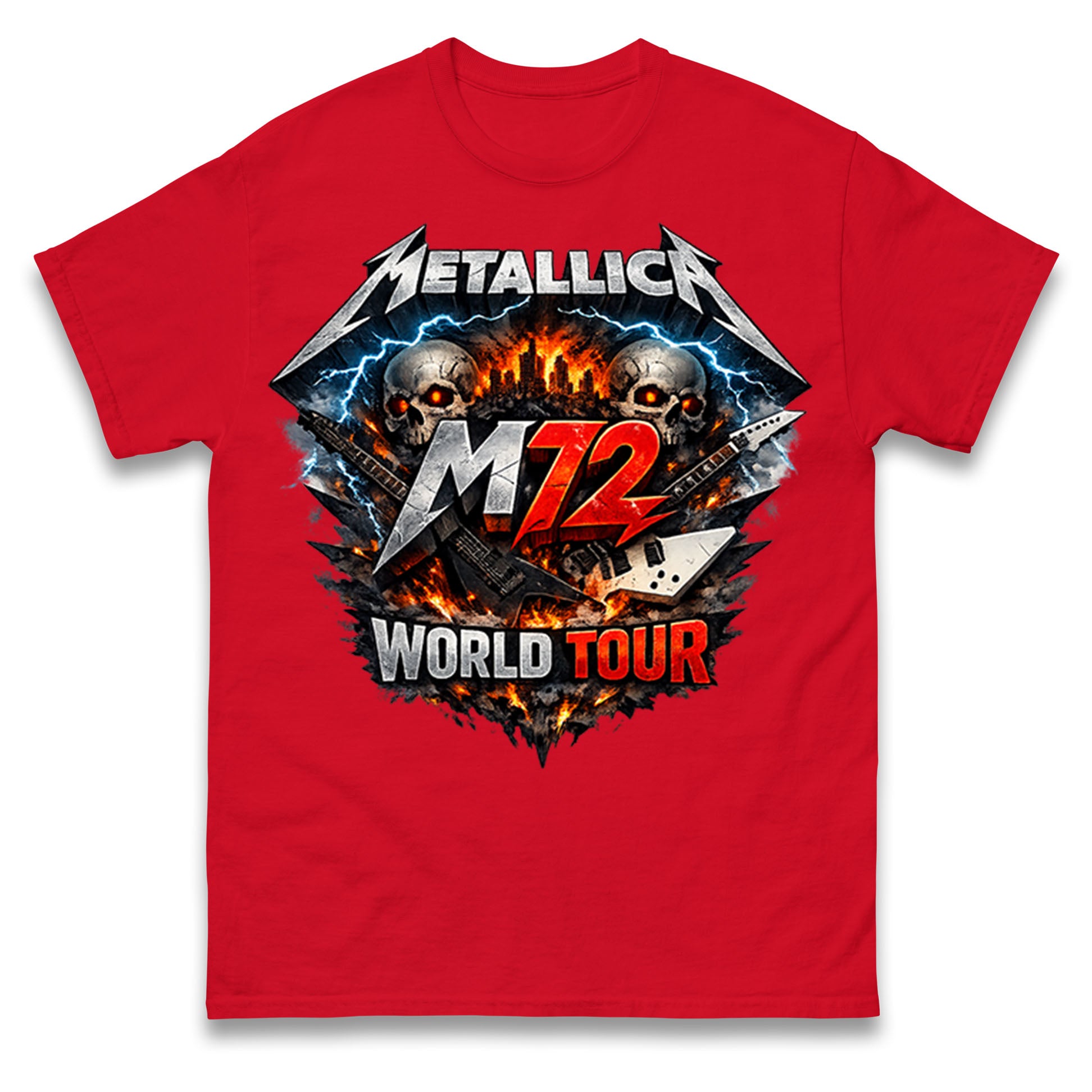 Metallica M72 World Tour T Shirt