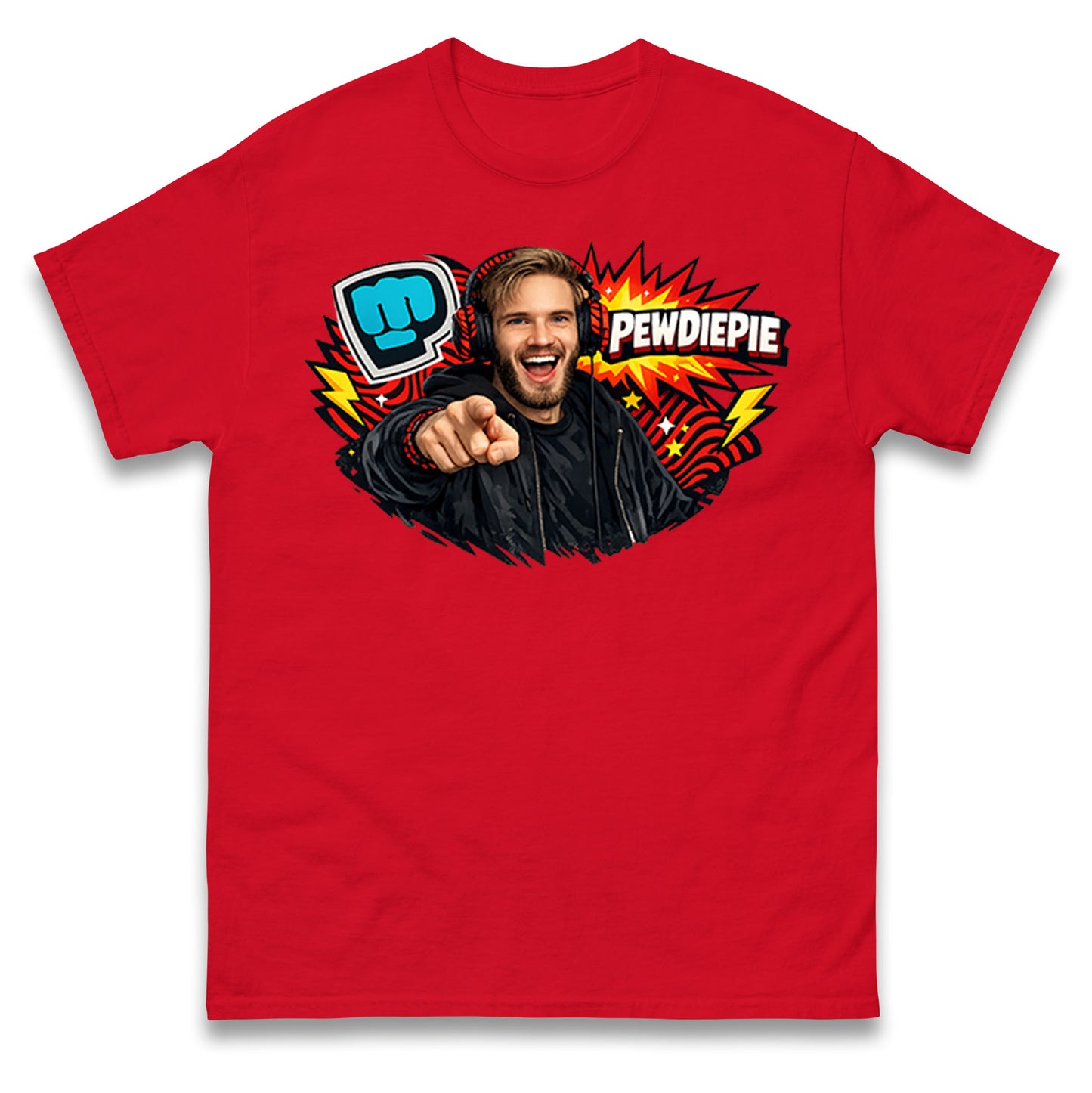 PewDiePie YouTuber T Shirt