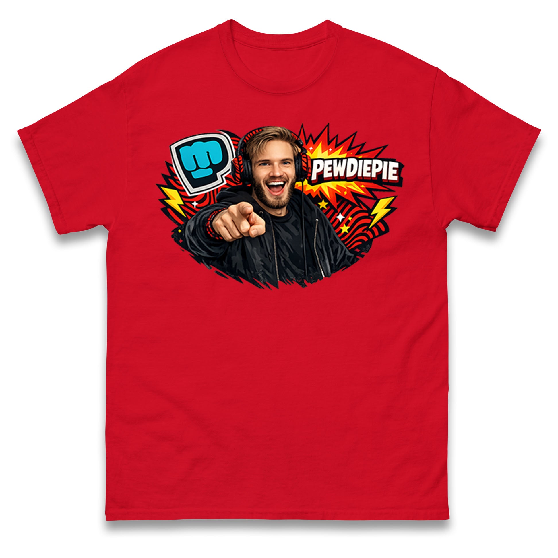 PewDiePie YouTuber T Shirt