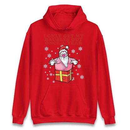 Fat Santa Christmas Funny Hoodie