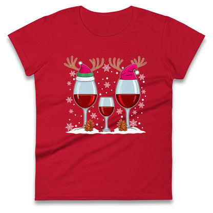 Red Wine Ladies T Shirt