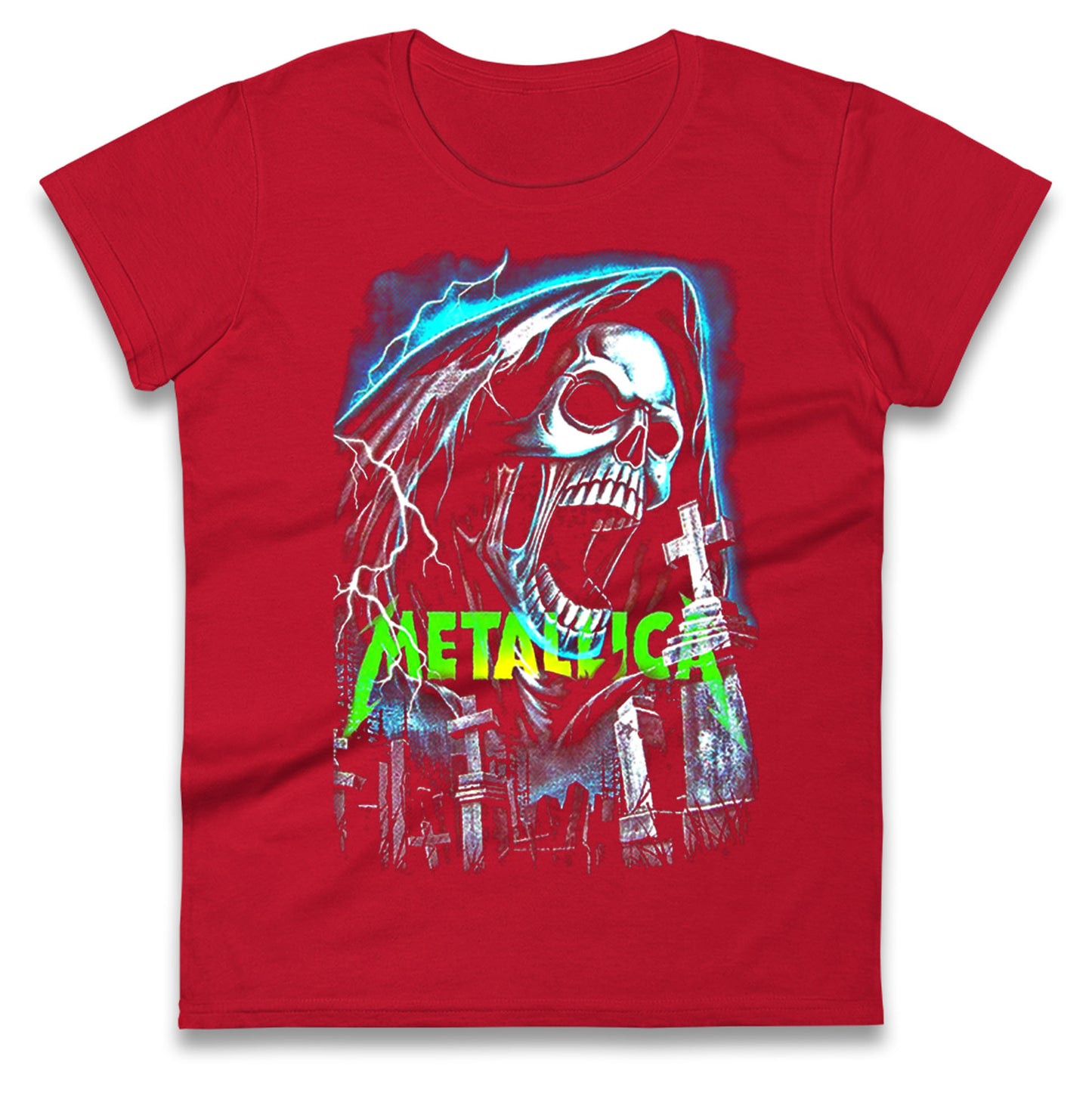 Metallica Whiplash Ladies T Shirt 
