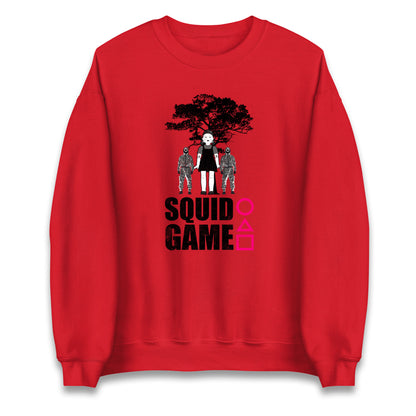 Squid Game Young-hee Doll & Guards Sweatshirt