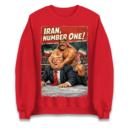 Donald Trump Iron Sheik Iran Wrestling Jumper