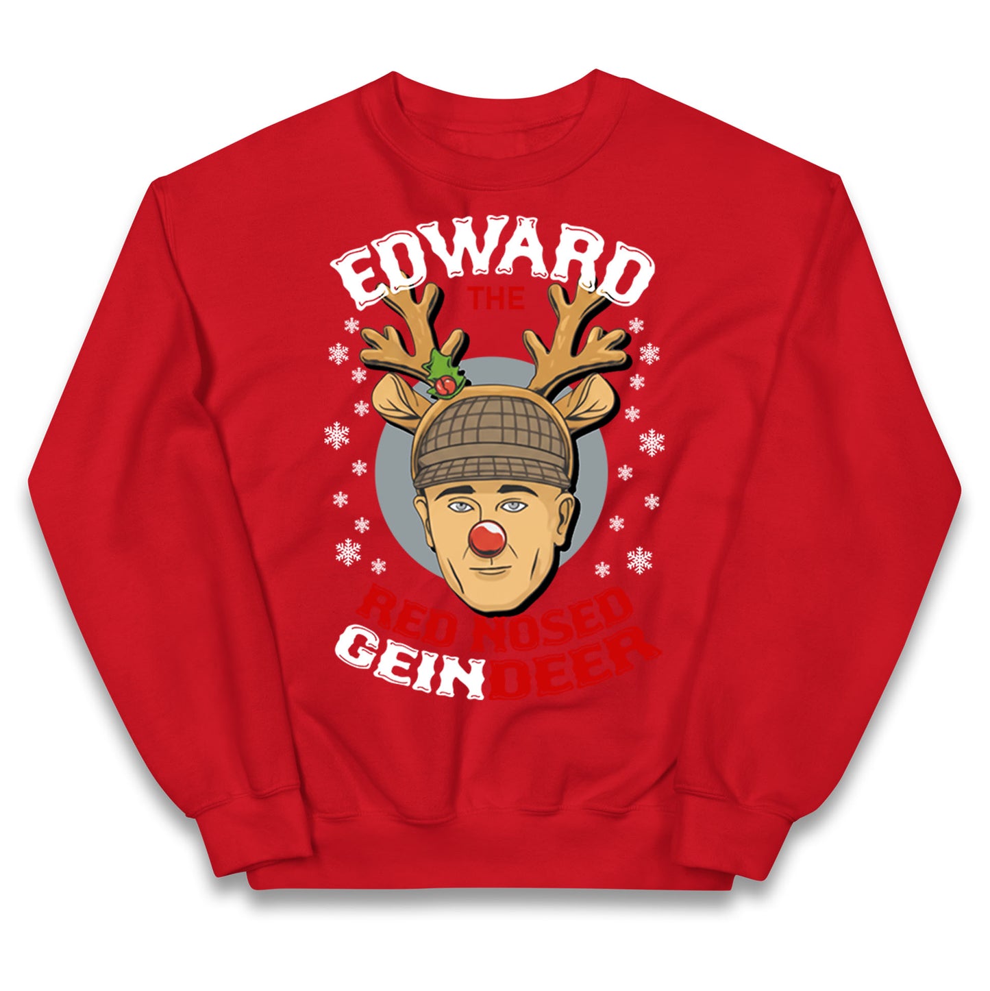 Ed Gein Reindeer Kids Jumper