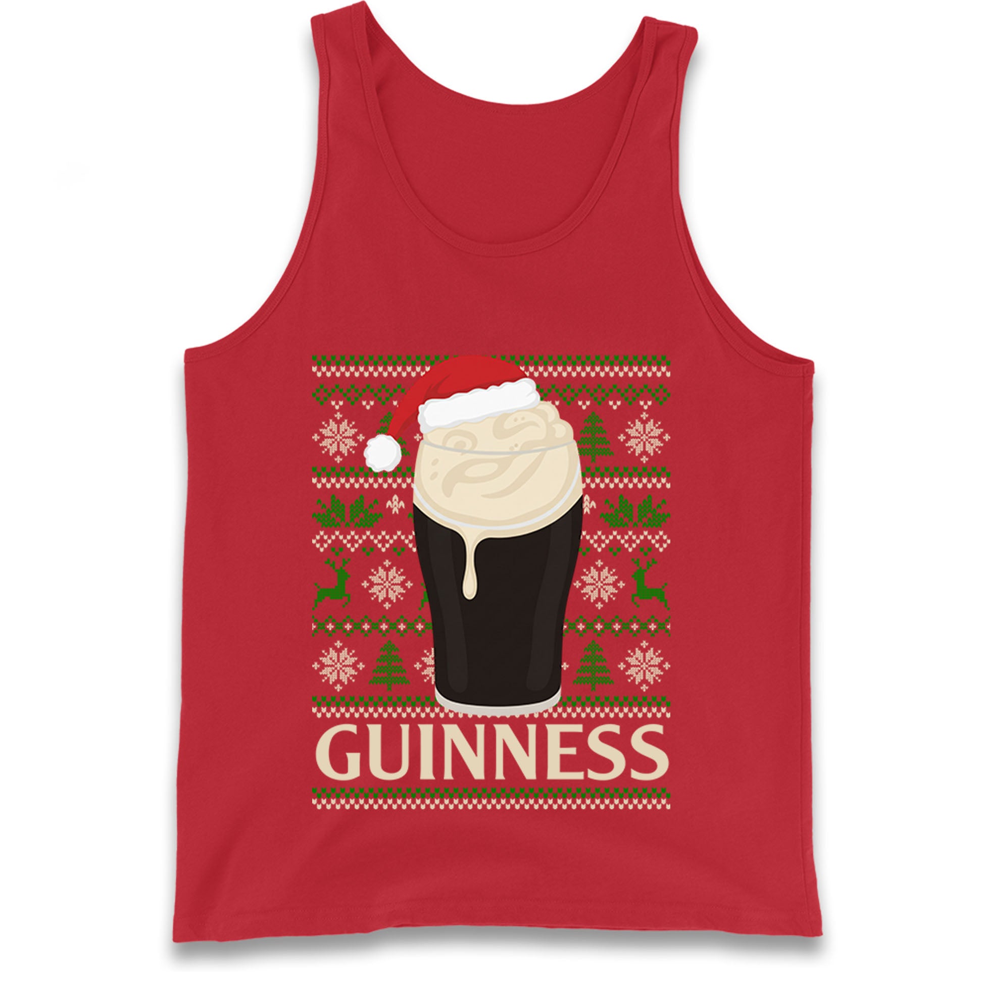 Guinness Christmas Tank Top