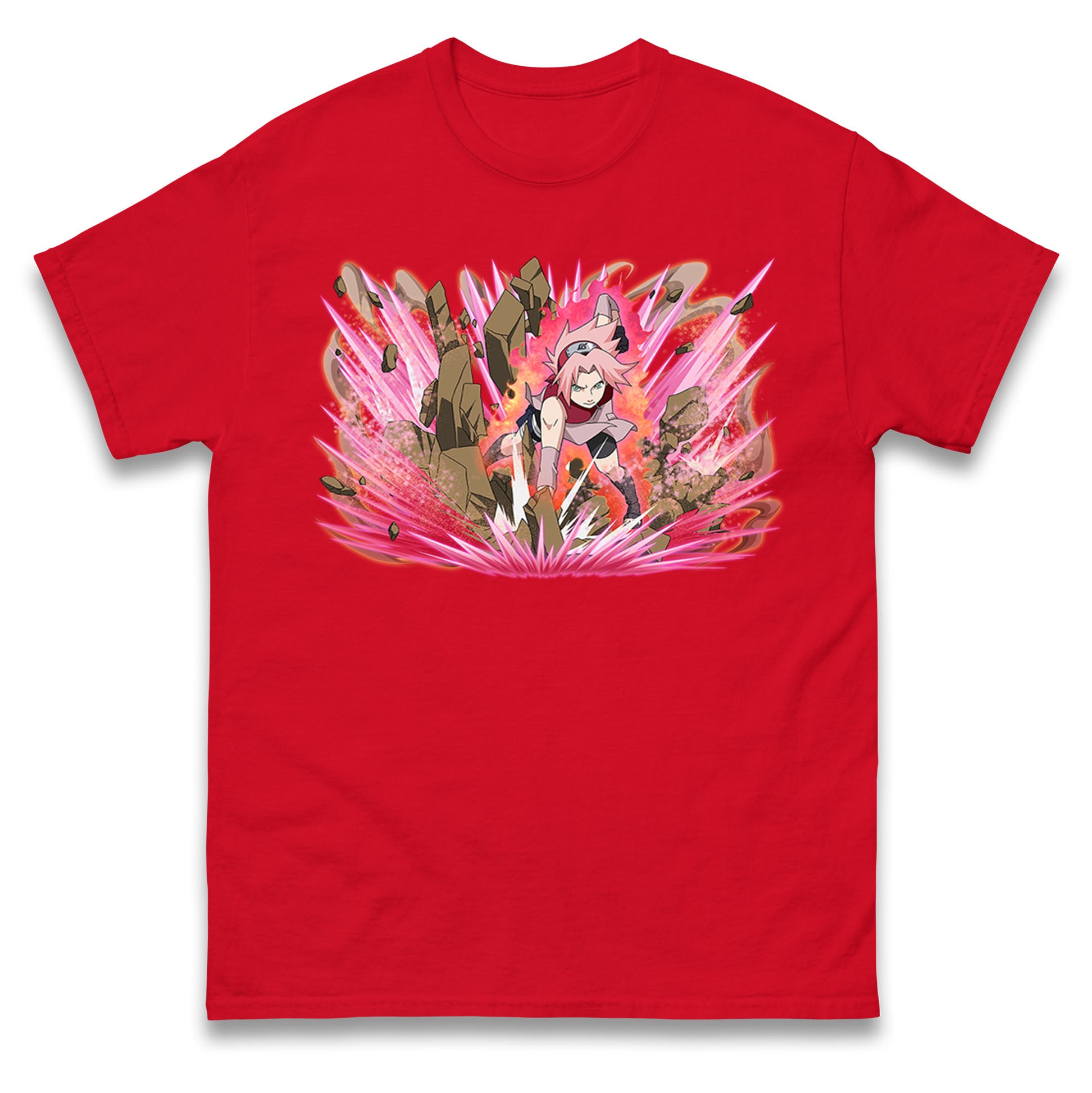 Sakura Haruno Strength Of A Hundred Seal T Shirt