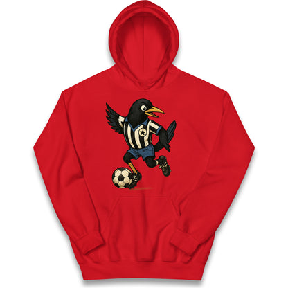 Retro Newcastle United Football Kids Hoodie