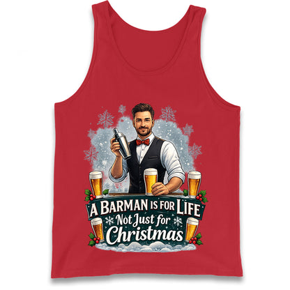 Barman Christmas Tank Top