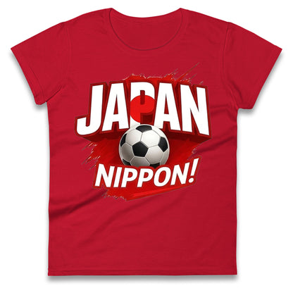 Japan Retro World Cup Ladies T Shirt