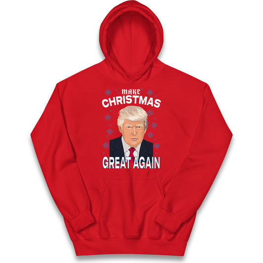 Make Christmas Great Again Kids Hoodie