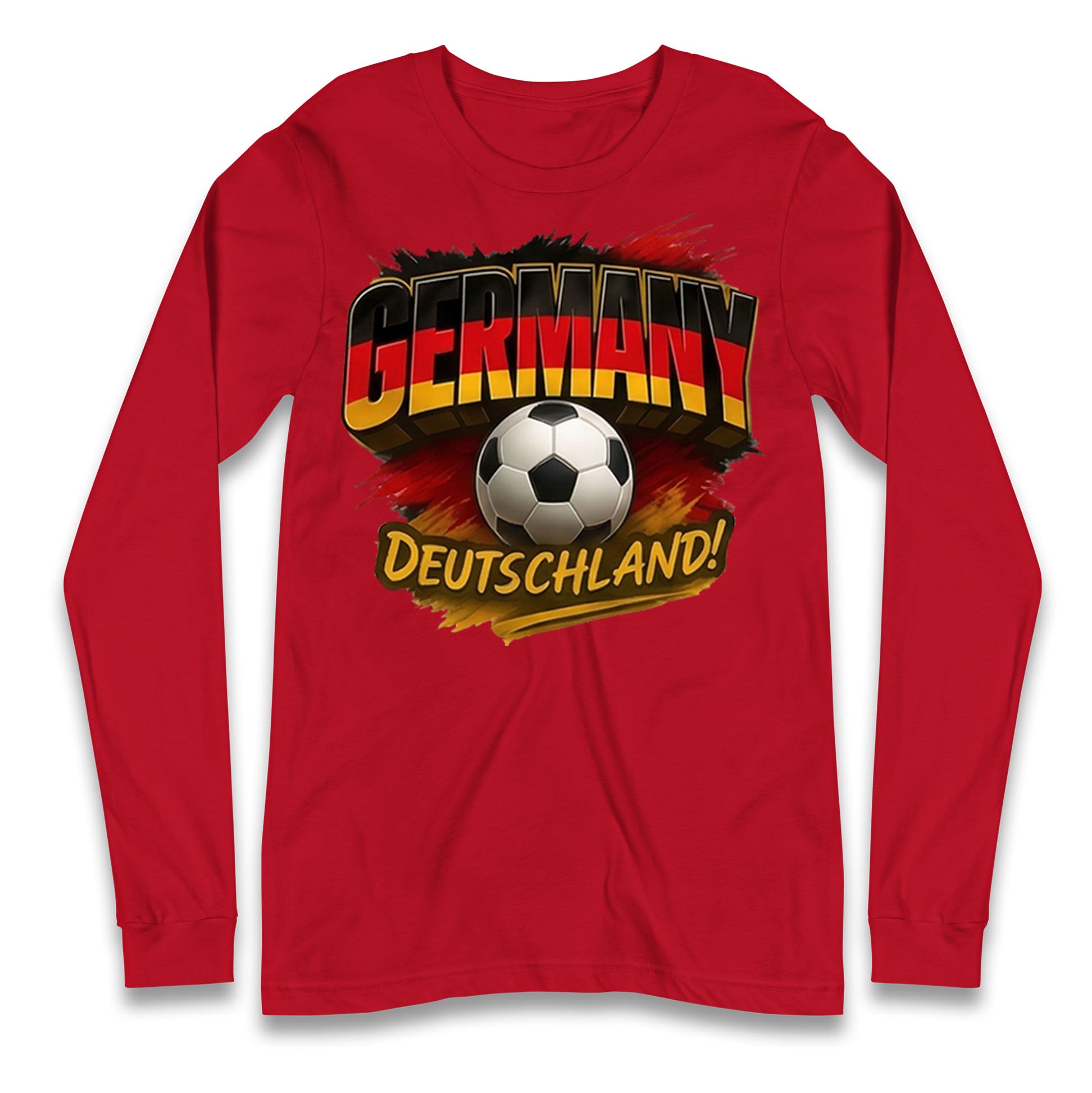 Germany Retro World Cup Longsleeve T Shirt 