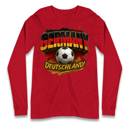 Germany Retro World Cup Longsleeve T Shirt 