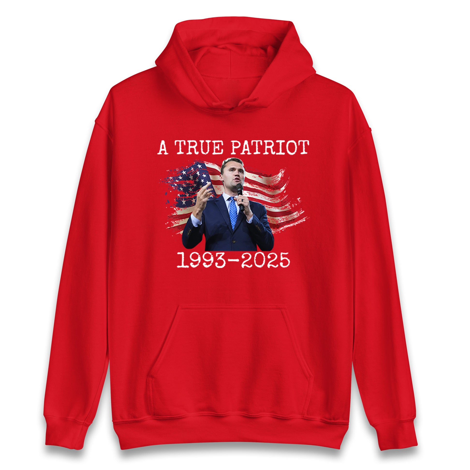 Charlie Kirk Tribute Hoodie