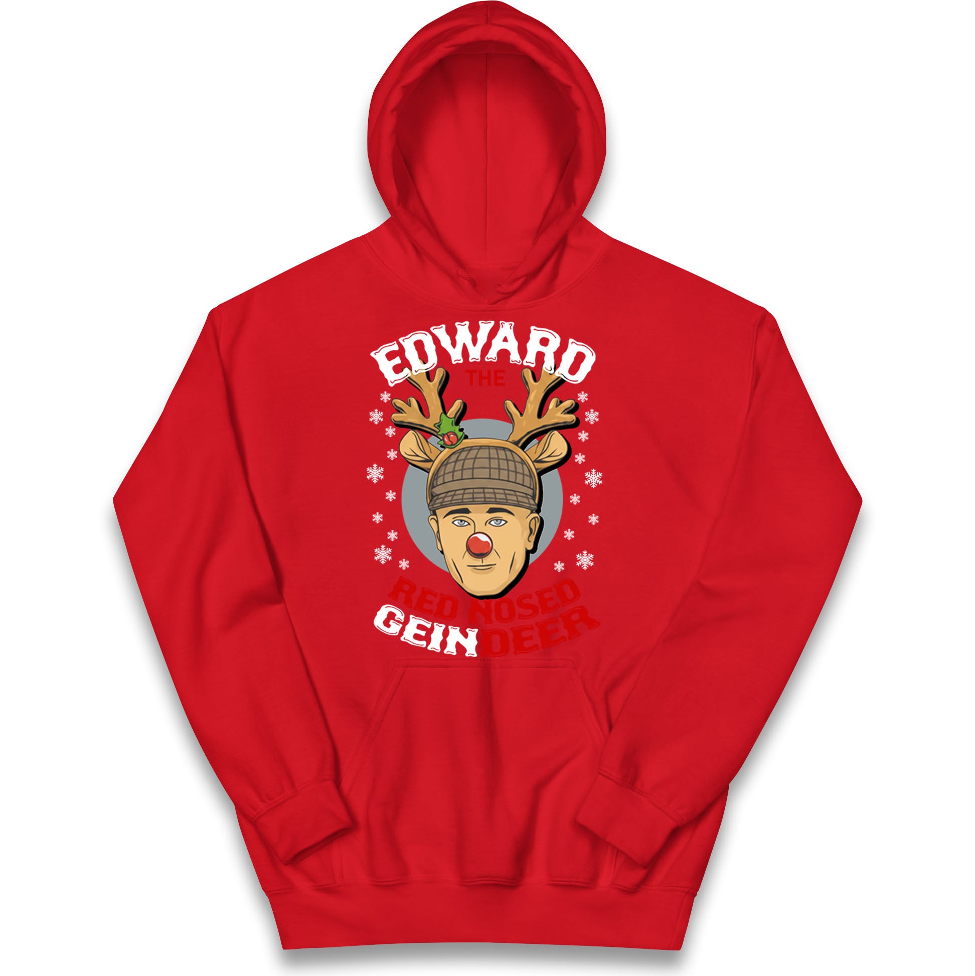 Ed Gein Reindeer Kids Hoodie