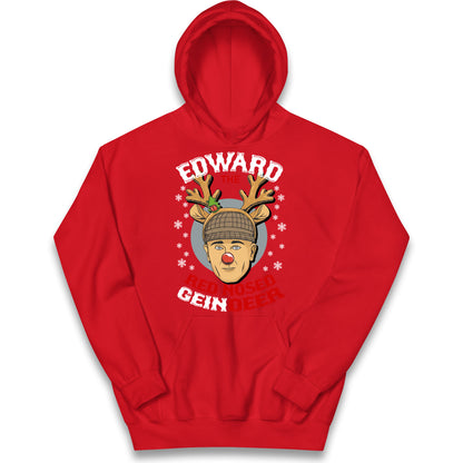 Ed Gein Reindeer Kids Hoodie