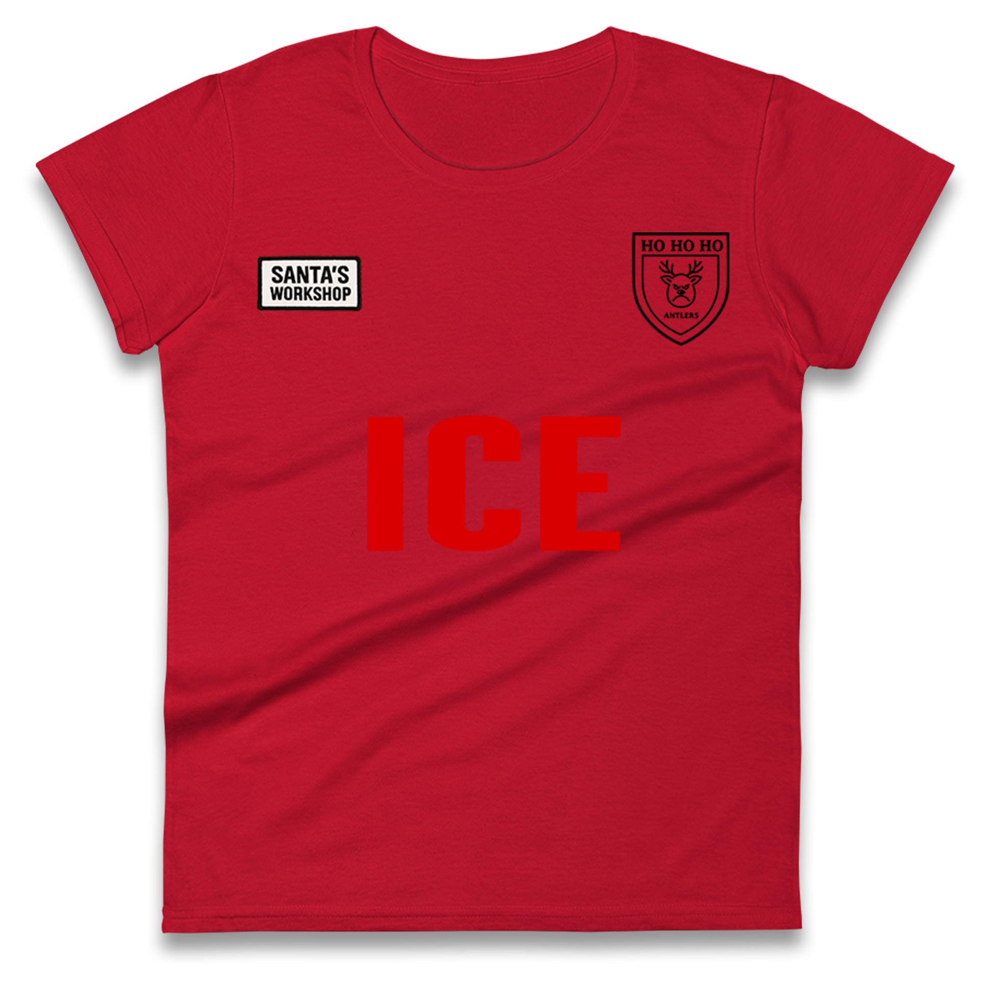 Hull City Christmas Ladies T Shirt 