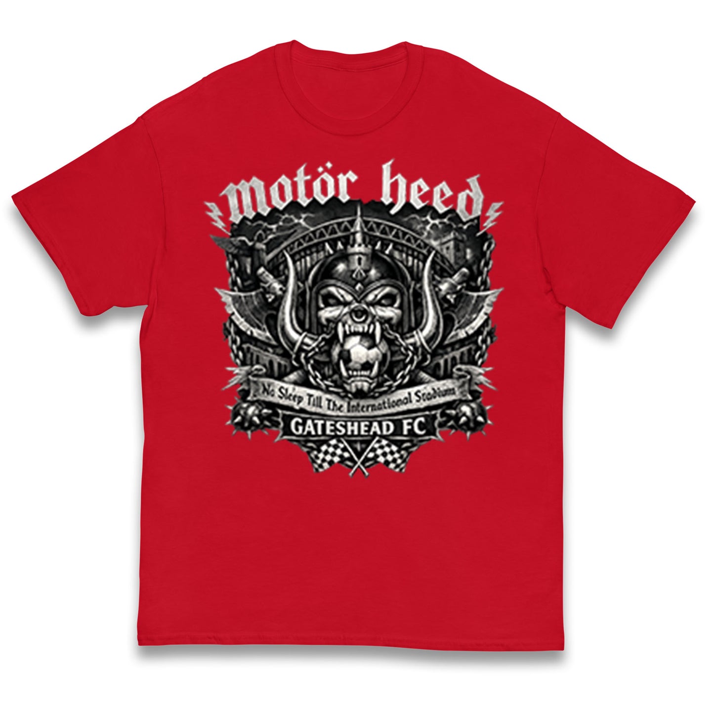 Gateshead Motor Heed Football Kids T Shirt