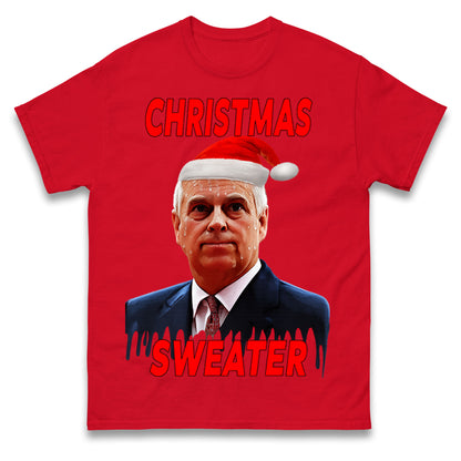 Prince Andrew Christmas T Shirt