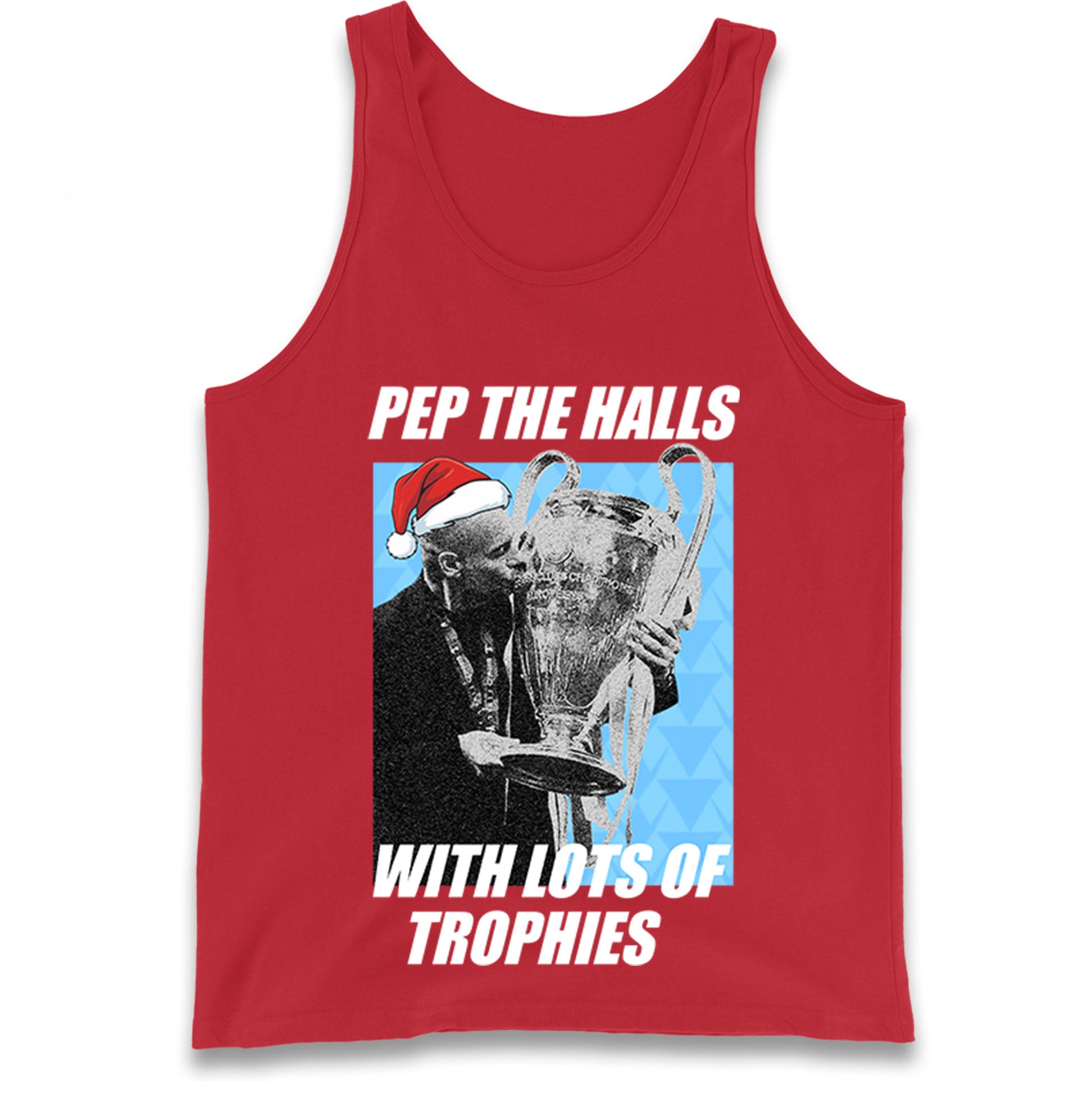 Pep Guardiola Christmas Tank Top