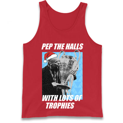 Pep Guardiola Christmas Tank Top
