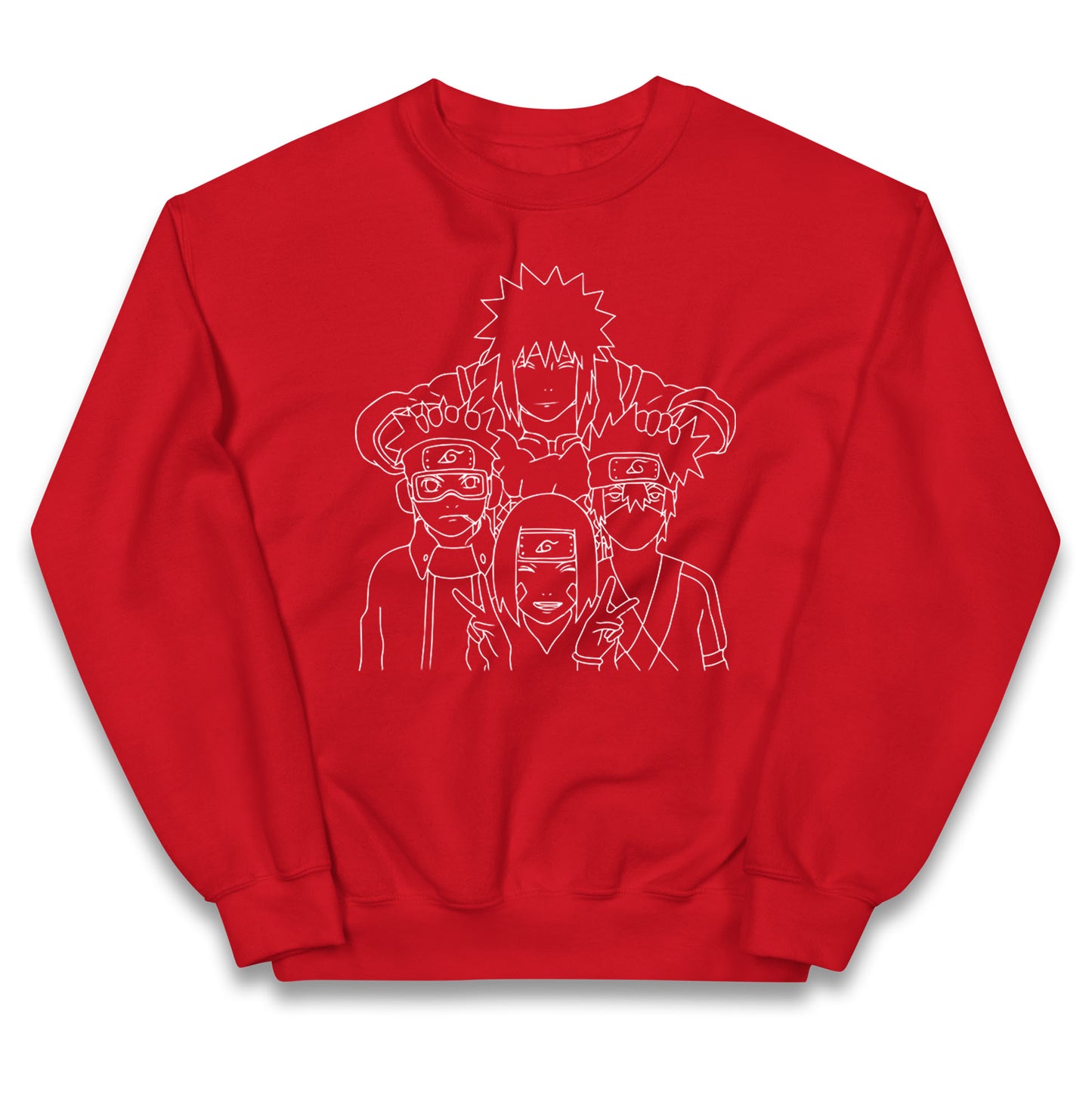 Naruto Shippuden jumper Minato Namikaze Kakashi Hatake Obito Uchiha Rin Nohara Top