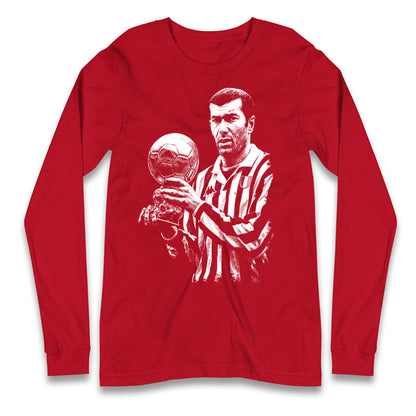 Zinedine Zidane Juventus Longsleeve T Shirt