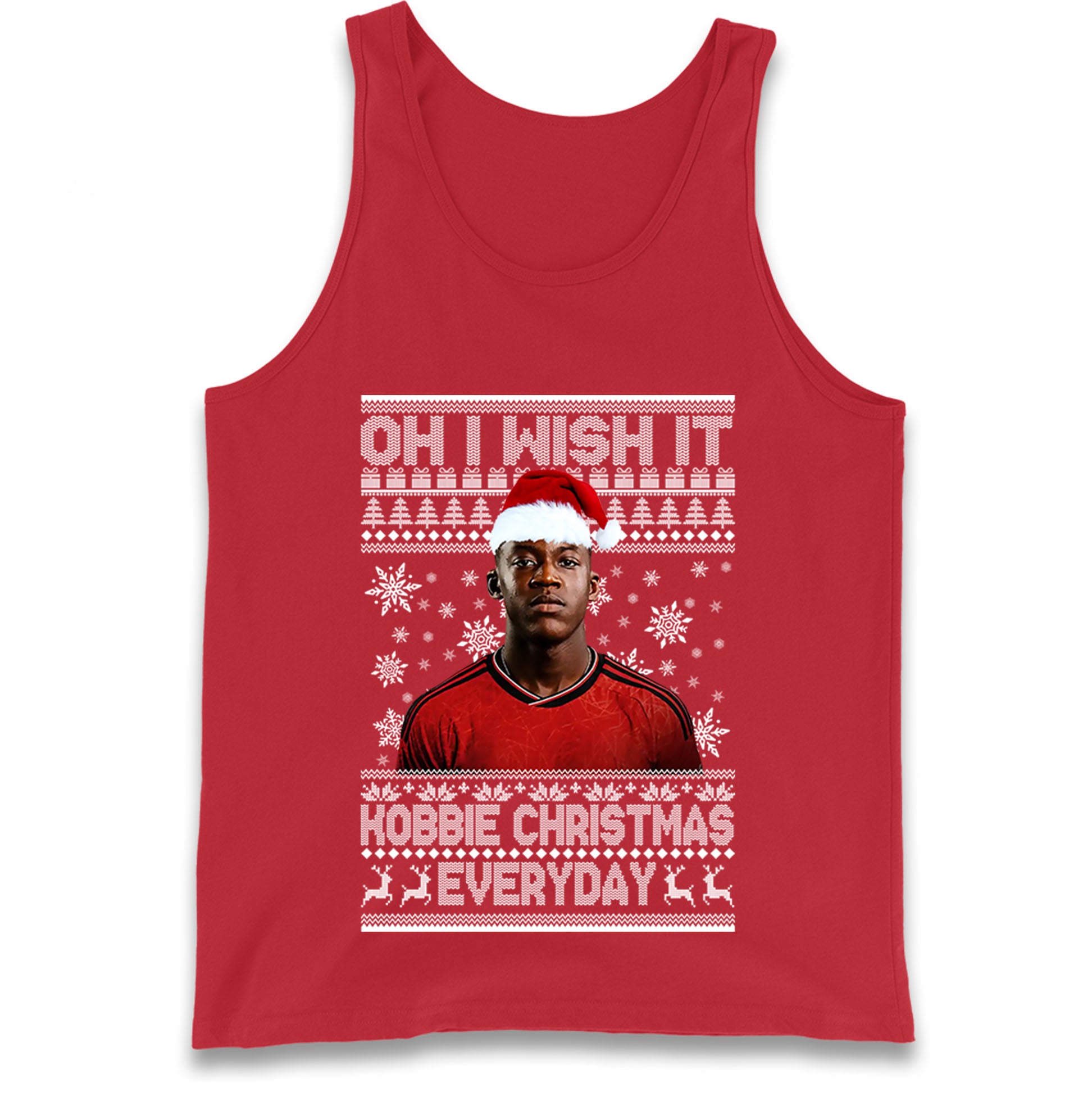 Kobbie Mainoo Christmas Tank Top