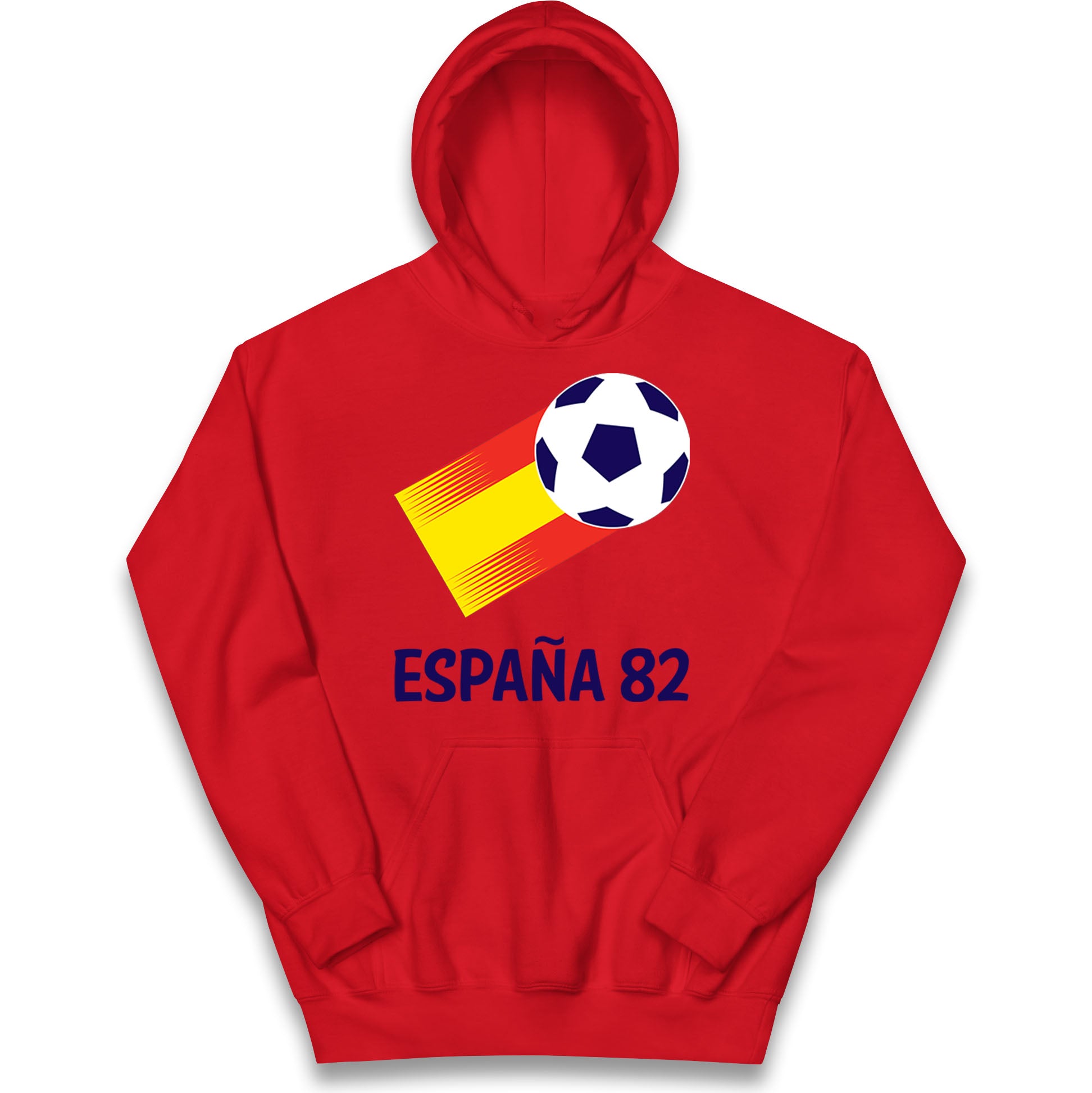 Spain 82 Naranjito Kids Hoodie