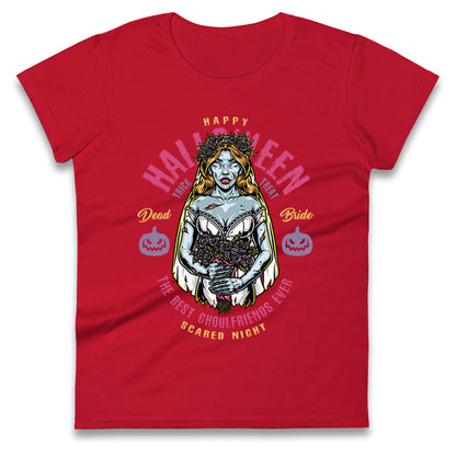 Halloween Ghoulfriends Ladies T Shirt