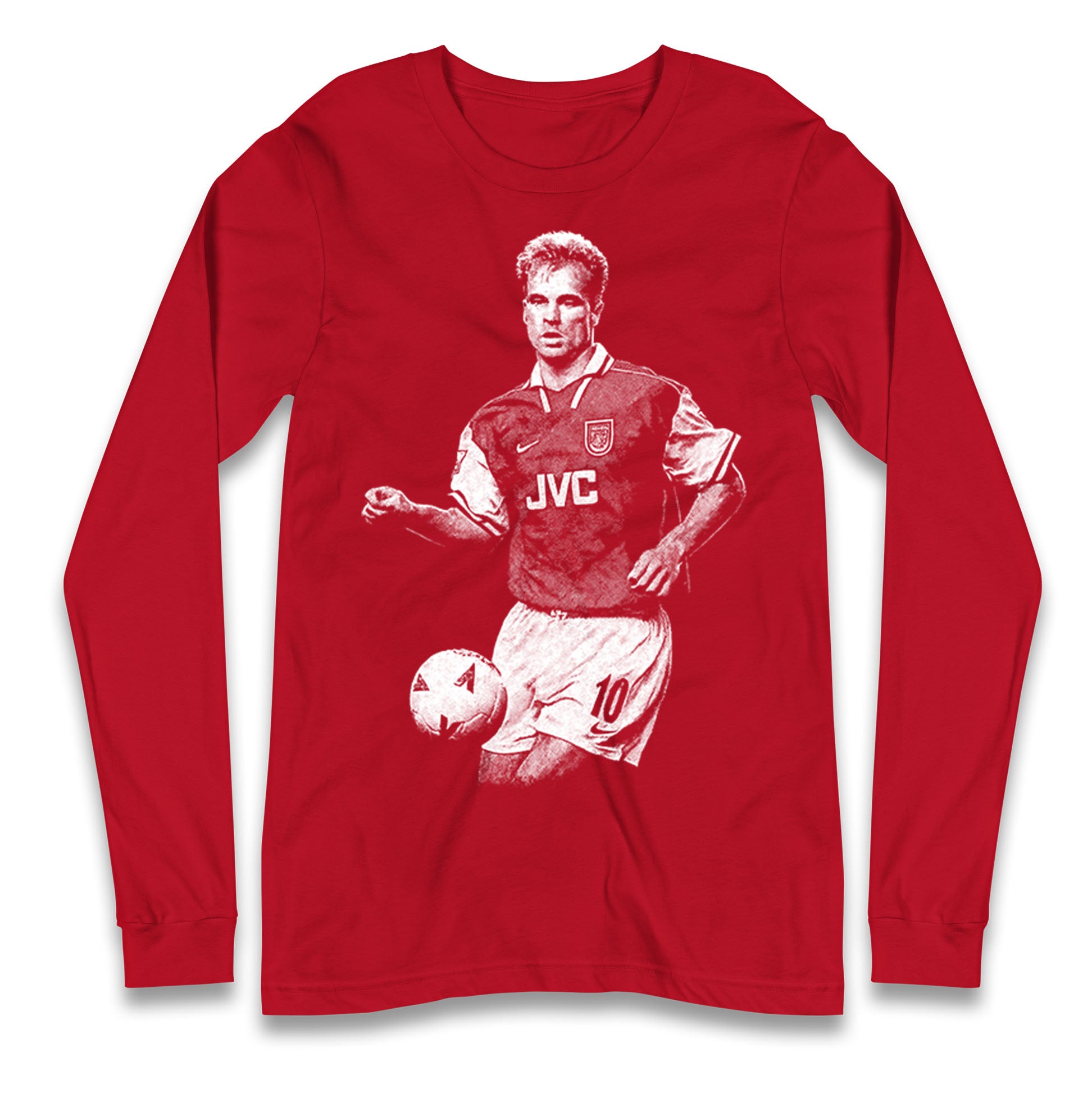 Bergkamp Arsenal Longsleeve T Shirt