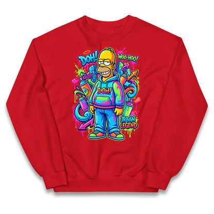 Homer Simpson Kids Jumper